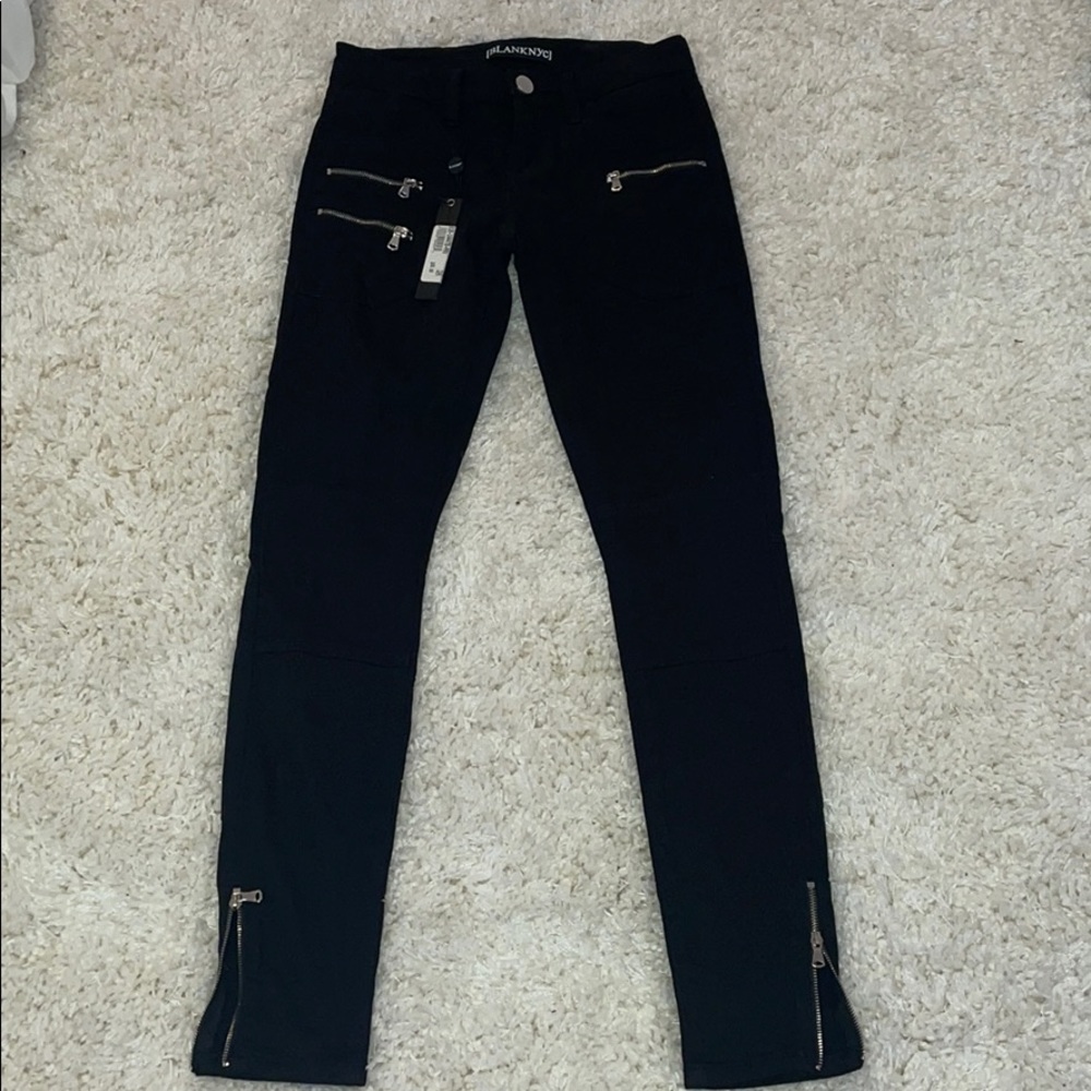 Blank NYC skinny jeans with silver hardware
